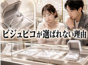 ビジュピコの婚約指輪がありえない理由：選ばれない本当の訳